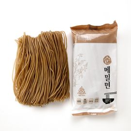 [JINHWA FI] Ballerina Noodle 100% buckwheat pure buckwheat noodles 4 servings 800g (200g X 4 bags)_whole buckwheat, gluten free, constitution improvement, dietary fiber, diet food